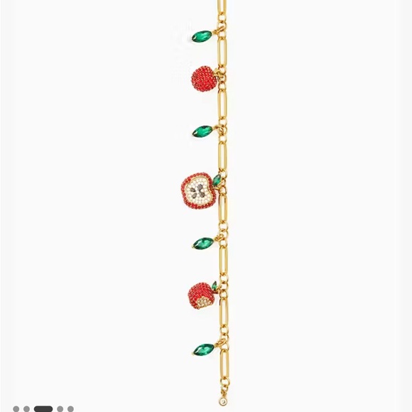 Kate Spade Apple teacher charm bracelet - Picture 3 of 4